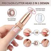 Blawless Facial And Eyebrow Hair Remover 2In1